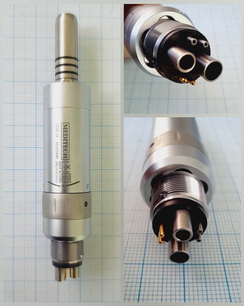 Микромотор пневматическая внутренняя вода LED (MEDITECH))  GTE-I4 IS205 M6